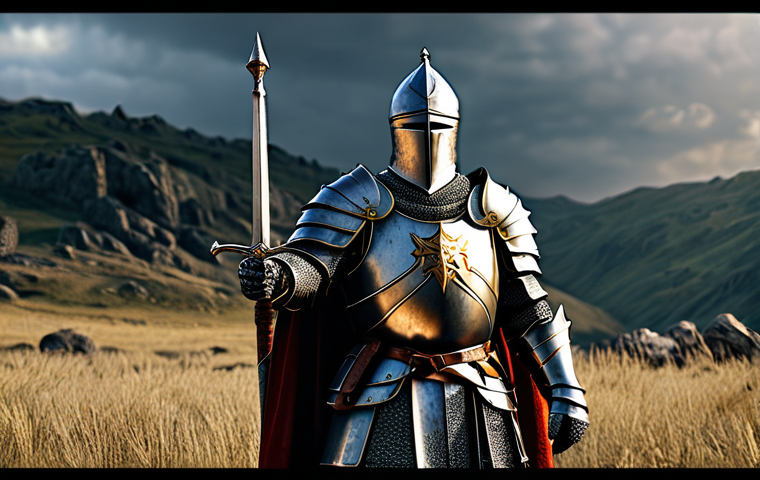 Prompt 1: Epic Knight of Valor**
