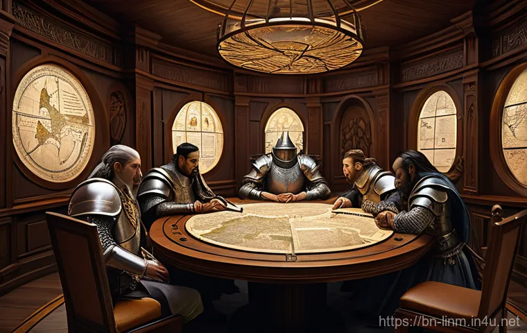 리니지M 클랜원 모집 팁 - "An exhilarating scene of a diverse fantasy MMORPG clan united in battle against a magnificent, scal...